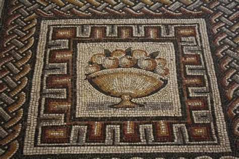 What is the oldest Roman mosaic?