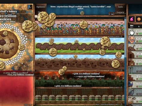 What is the oldest age in Cookie Clicker?