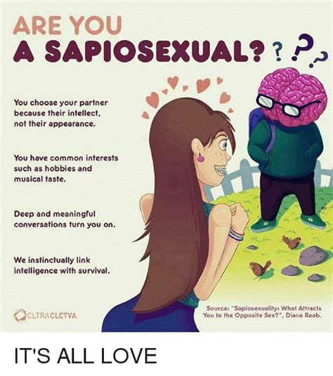 What is the opposite of Sapiosexual?