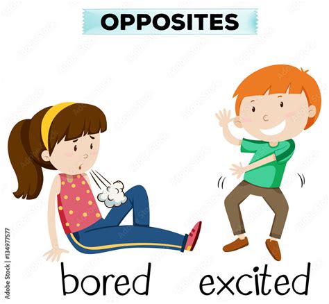 What is the opposite of bored?