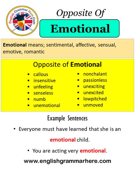 What is the opposite of emotional support?