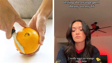 What is the orange peel theory in friendship?