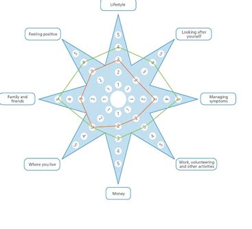 What is the outcome measure star?