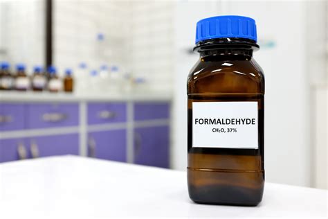 What is the pH of formaldehyde?
