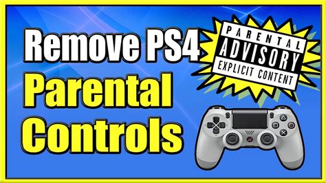 What is the password for parental control on PlayStation?