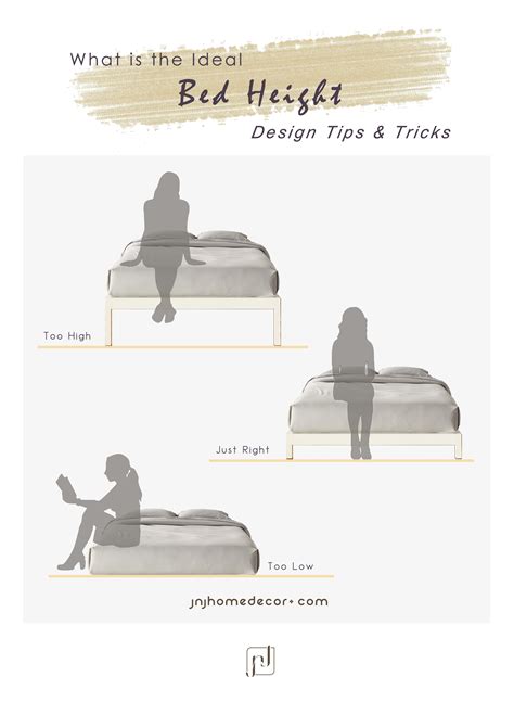 What is the perfect bed height?