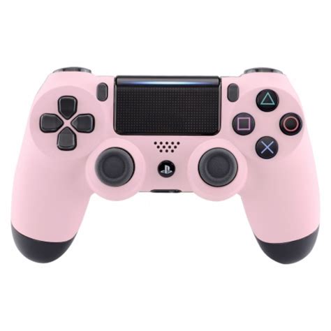 What is the pink light on the PS4 controller?