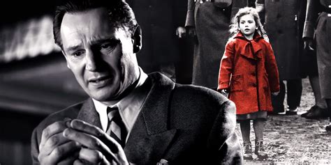 What is the point of the little girl in red in Schindler's List?