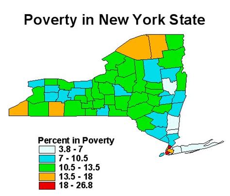 What is the poorest county in NY?