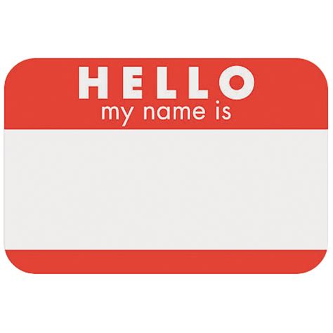 What is the power of a name tag?