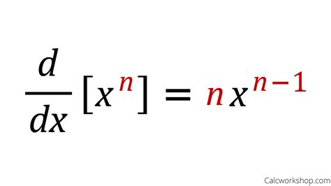 What is the power rule formula proof?