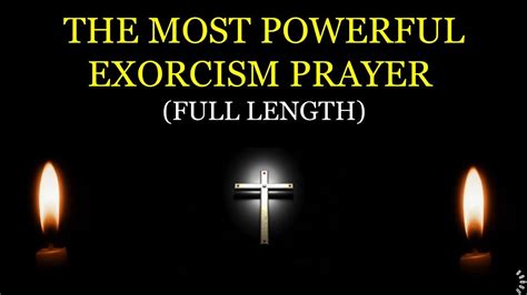 What is the prayer of exorcism?