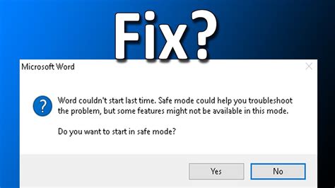 What is the problem of Safe Mode?
