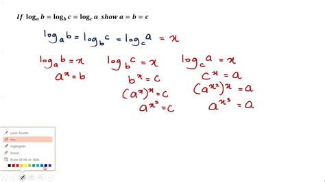 What is the product of log A and log B?