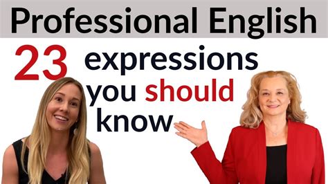 What is the professional English?