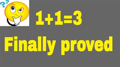 What is the proof of 1 plus 1 equals 2?