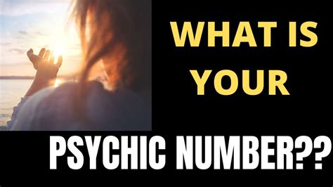 What is the psychic number 7?