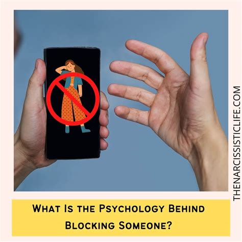 What is the psychology behind blocking someone?