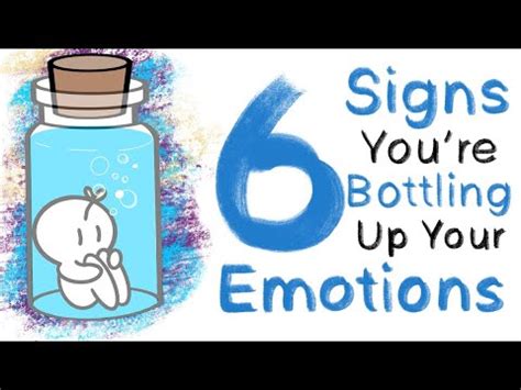 What is the psychology behind bottling up emotions?