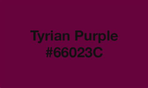 What is the psychology of Tyrian purple?