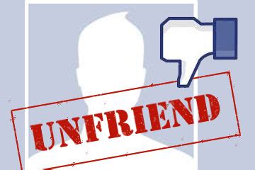 What is the psychology of unfriending someone on Facebook?