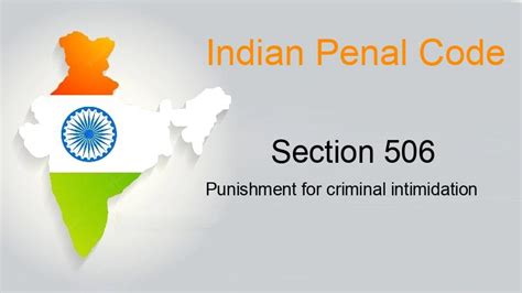 What is the punishment for Section 504 and 506?