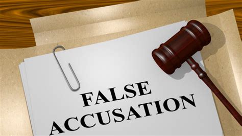 What is the punishment for false accusation?