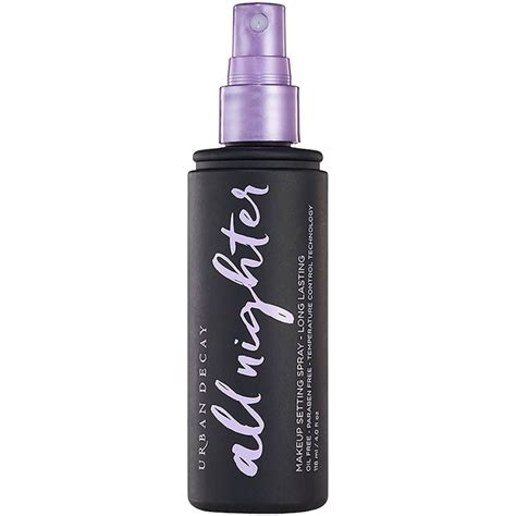 What is the purpose of makeup setting spray?