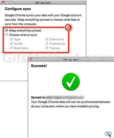 What is the purpose of sync in Google account?
