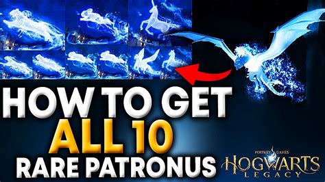 What is the rarest Patronus in Hogwarts Legacy?