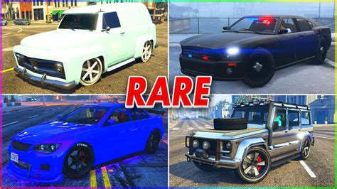 What is the rarest car in GTA V?
