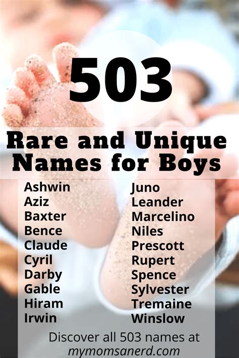 What is the rarest name for a boy?