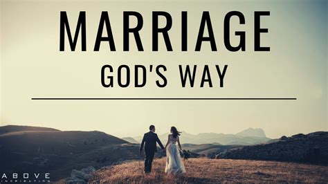 What is the reason that God gave us marriage?