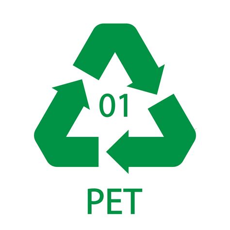 What is the recycle code 1 PET?