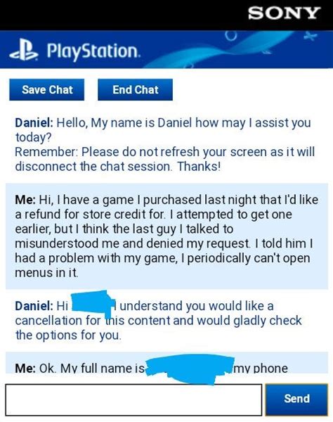 What is the refund policy for PS4?