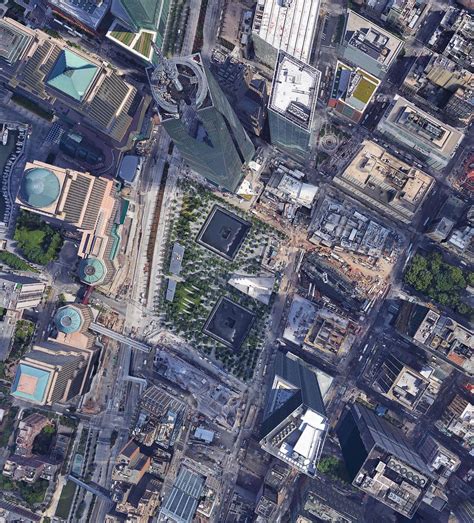 What is the resolution of Google satellite imagery?
