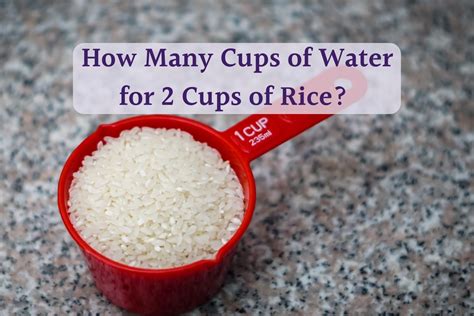 What is the rice rule for water?