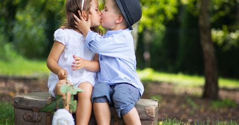 What is the right age for kissing?