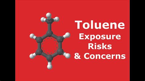What is the risk and safety of toluene?