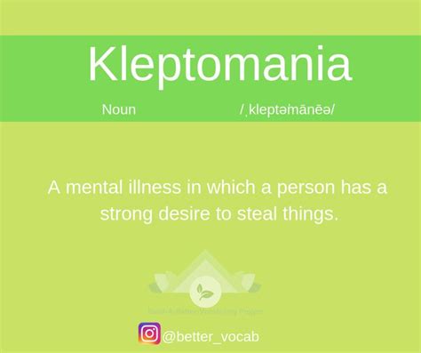 What is the root of kleptomania?