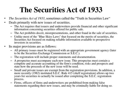 What is the rule 262 under the Securities Act?