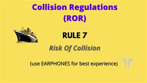 What is the rule 7 of ROR?