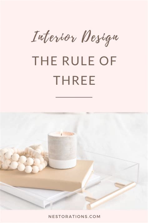 What is the rule of 3 in design?
