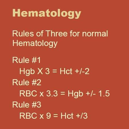What is the rule of 3 in surgery?