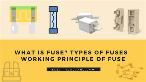 What is the rule of a fuse?