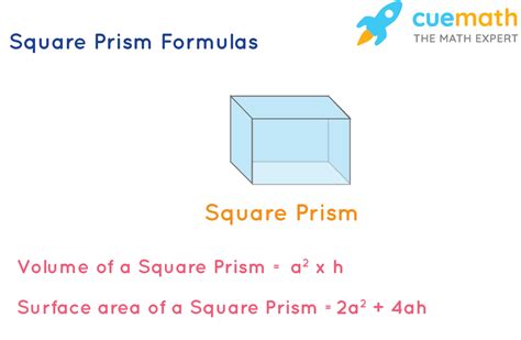 What is the rule of a square prism?
