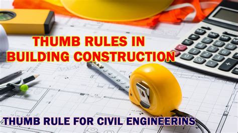 What is the rule of thumb for excavation?