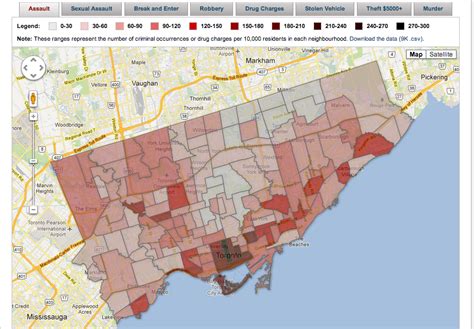 What is the safest neighborhood in downtown Toronto?