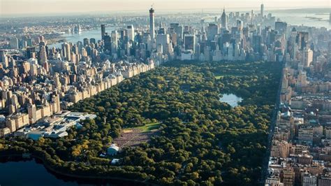 What is the same size as Central Park?