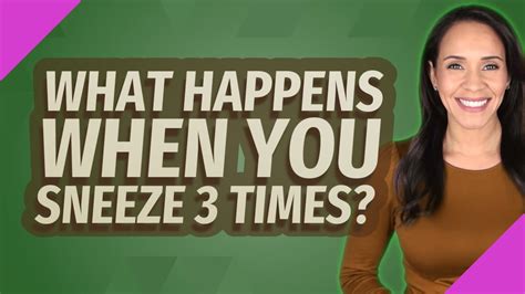 What is the saying if you sneeze 3 times?